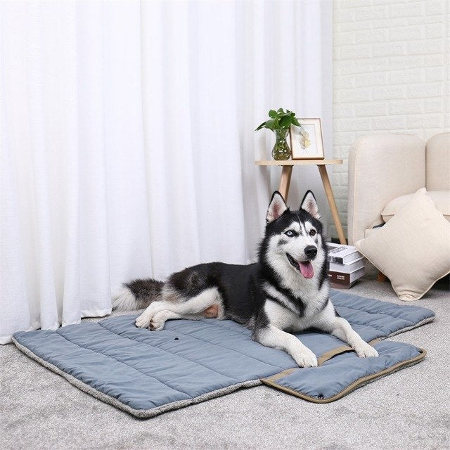 Portable Pet Bed for Dogs and Cats, Soft Bed Mat