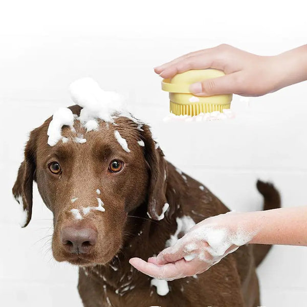 Pet Grooming Bath Massage Brush