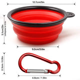 Collapsible Traveling Dog Bowls 3 PCK, BPA Free FDA Approved