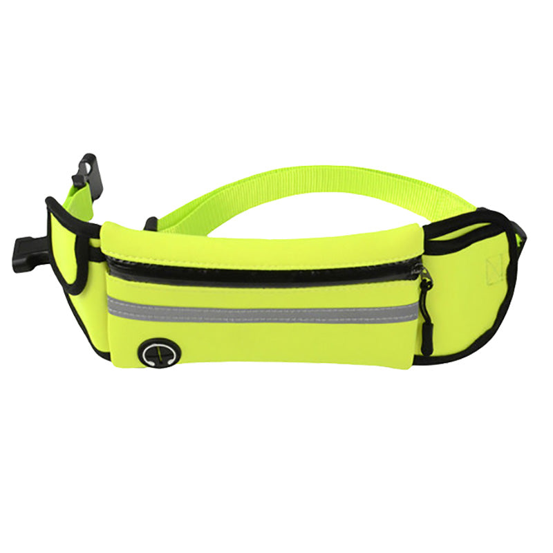 Leash with Pet Waist Bag Sports Traction Rope Reflective Waterproof