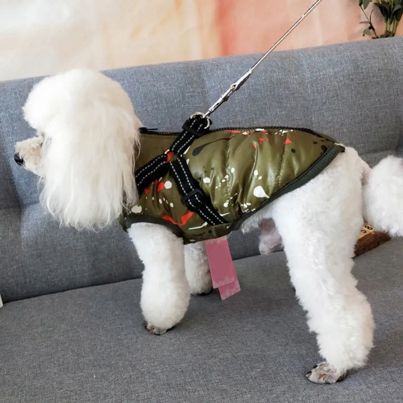 Wally's Waterproof Dog Vest Jacket for Autumn Winter