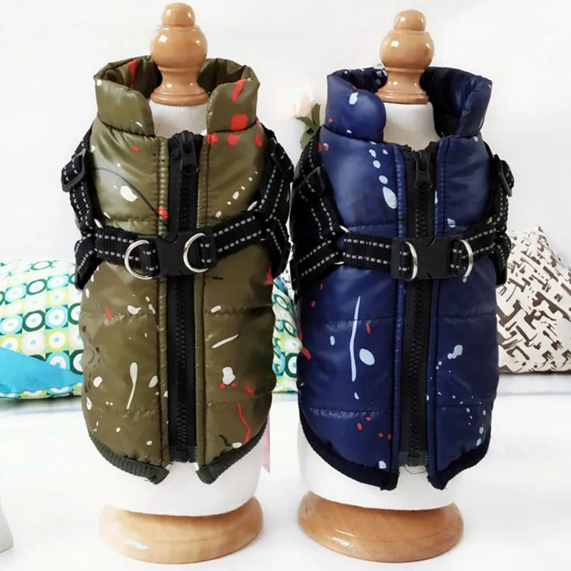 Wally's Waterproof Dog Vest Jacket for Autumn Winter