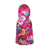 Retro Print Dog Raincoat