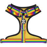 The Pride Flag Adjustable Mesh Harness, Multi-Color