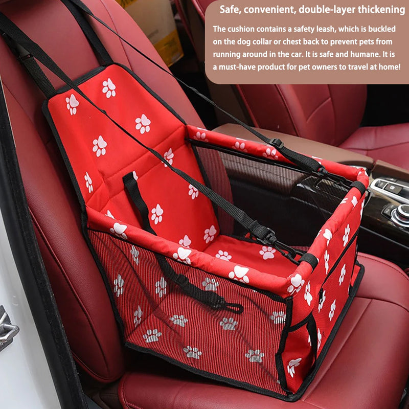 Pet Car Carrier Seat Bag Waterproof Basket Folding Hammock Safety Traveling Mesh Bag