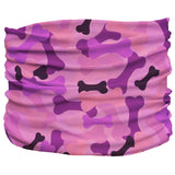 Bone Camo Pink Pup Scruff Scarf