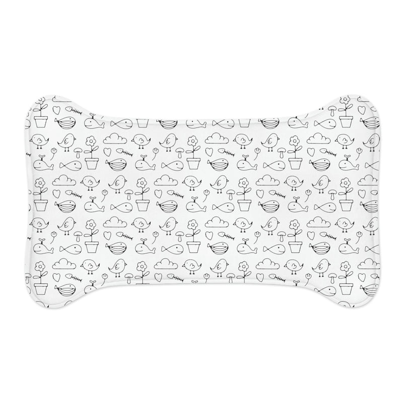 Cute Pet Feeding Mats