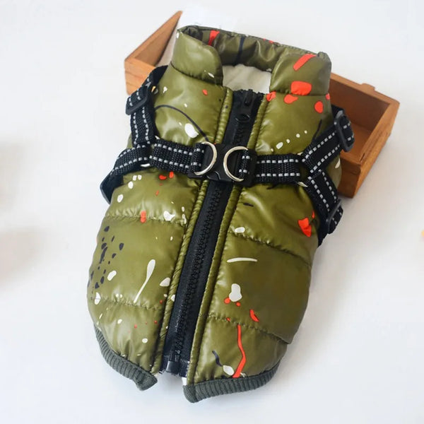 Wally's Waterproof Dog Vest Jacket for Autumn Winter