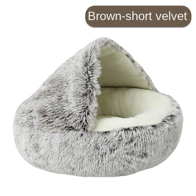 Plush Cat Bed